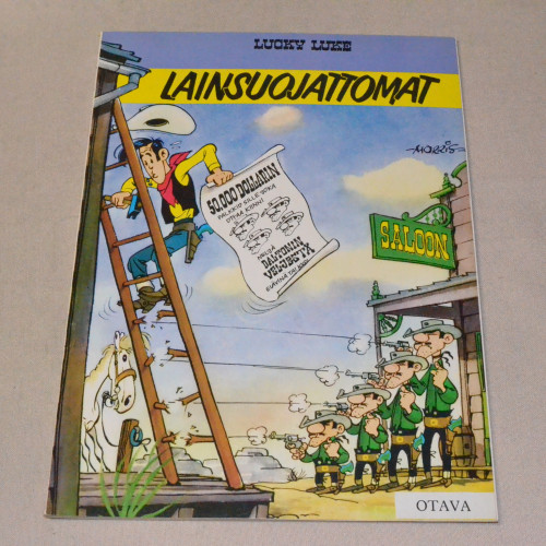 Lucky Luke 45 Lainsuojattomat (1.p.)